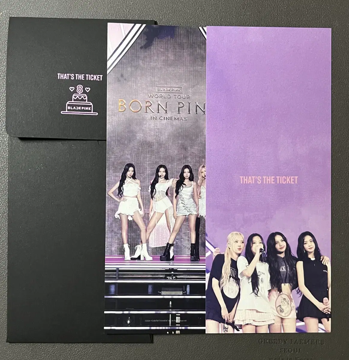 Black Pink TTT CGV pre-order benefit worldtour In Cinema