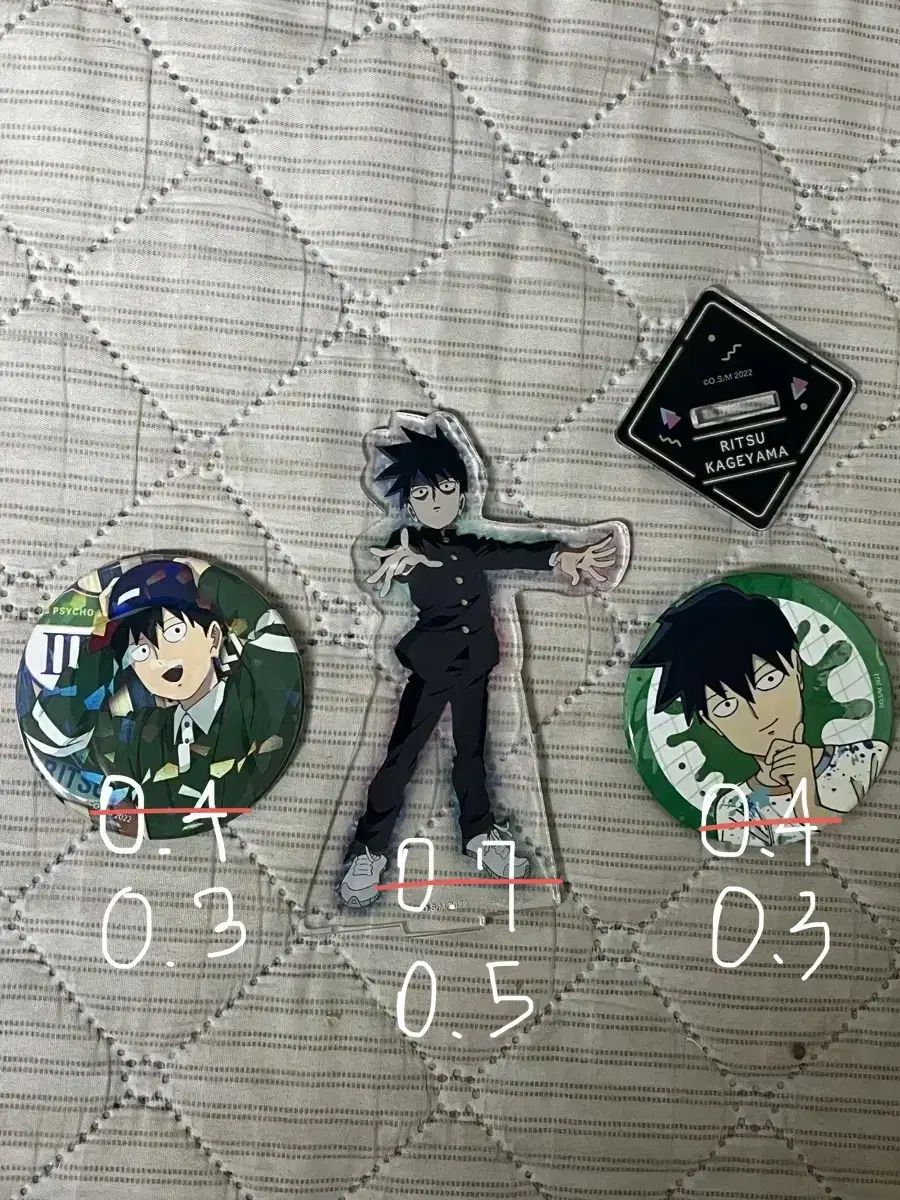 Ritz acrylic sells stands/badges MOB SAIKO100 Ritz MOB