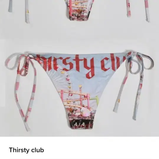 thirsty club santa monica bikini set 비키니