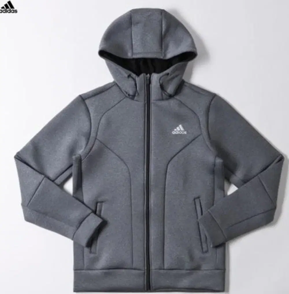 (0032) adidas Performance NR Foam Motion Hoodie 110 2XL