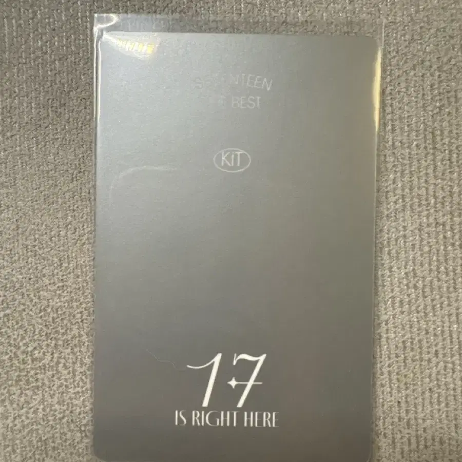 버논 17 is right here kit ver 포카 반택포 양도