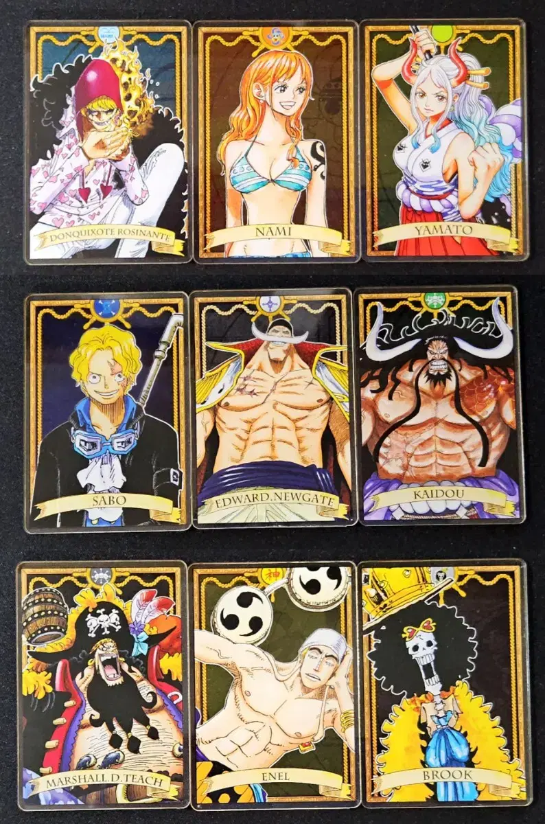 ONEPIECE Status acrylic kard sells