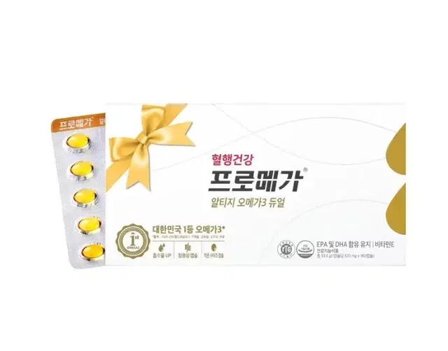 종근당건강프로메가알티지오메가3 520mg x 180캡슐