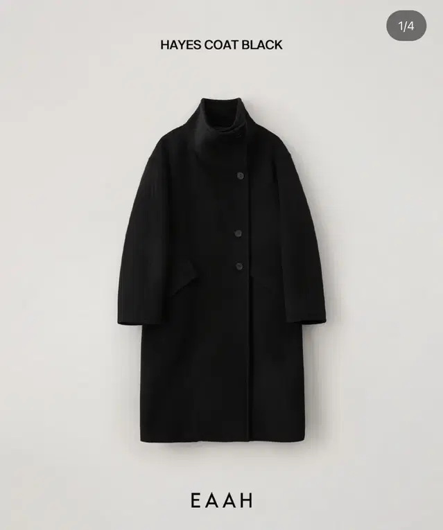 eaah hayes coat / eaah 코트 / 이아 코트(black)