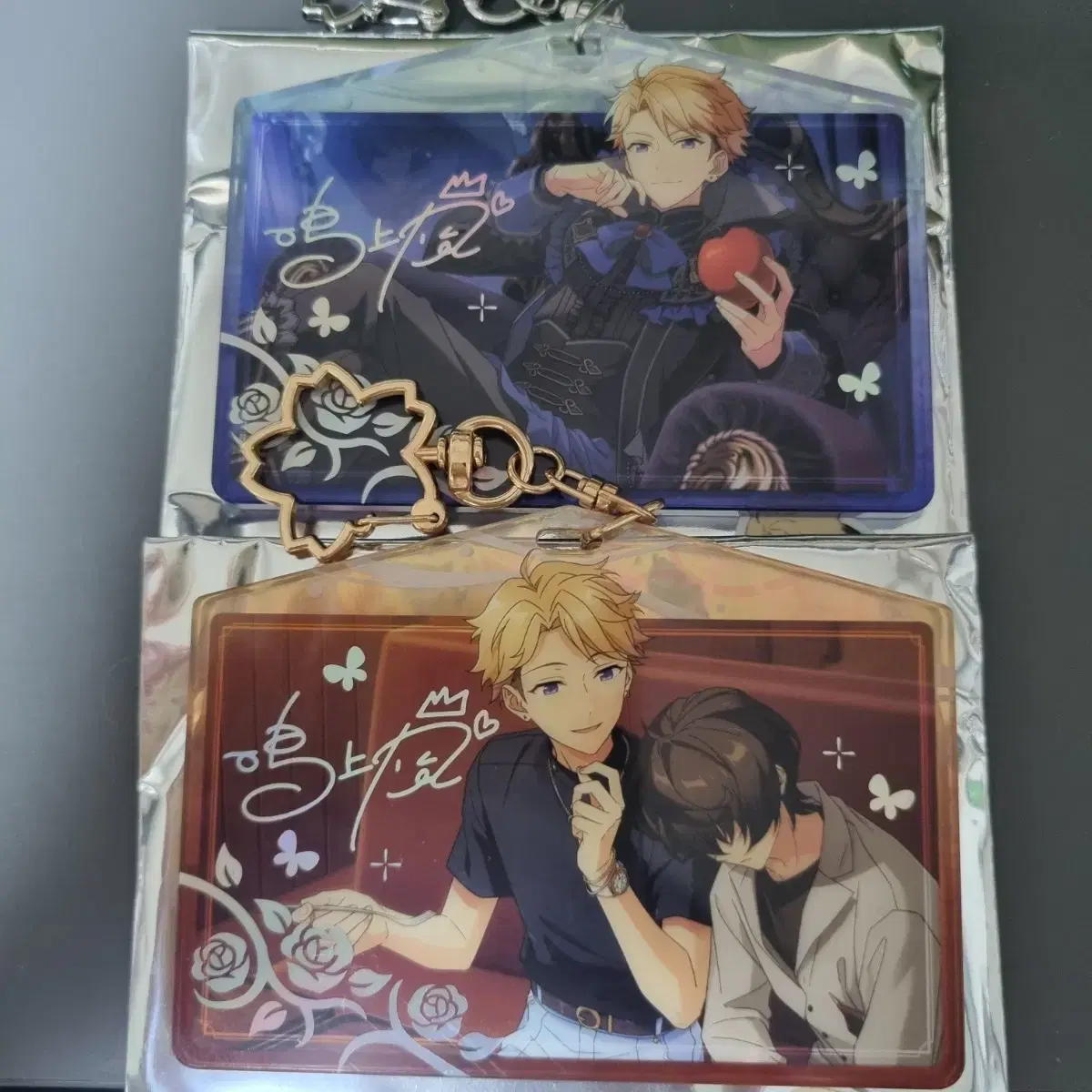 [Bulk] Angsta Jungsta Ema keyring Knights Narukami Arashi Gakken Gakfu