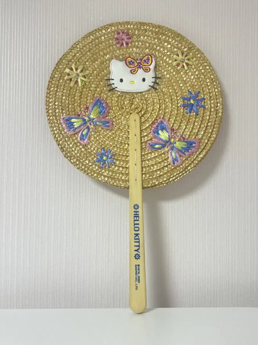 Rare Classic Kitty Vintage Retro Fan Hello Kitty Japan Genuine