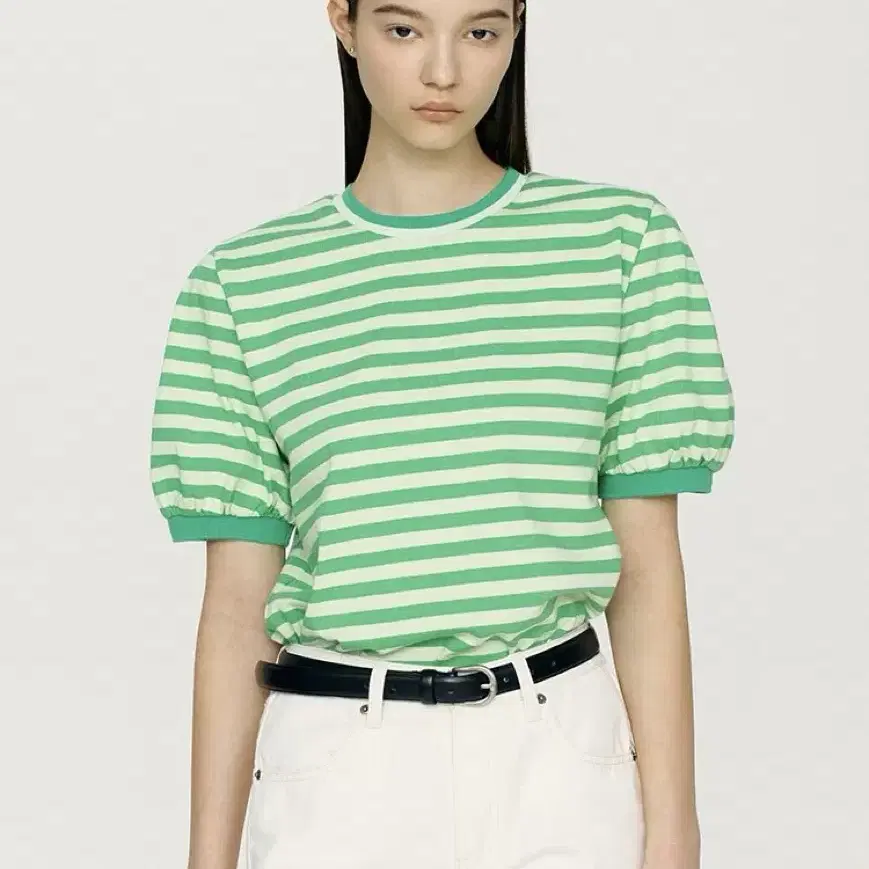 앤유 스트라이프 티셔츠 LAHAINA Stripe T-shirt