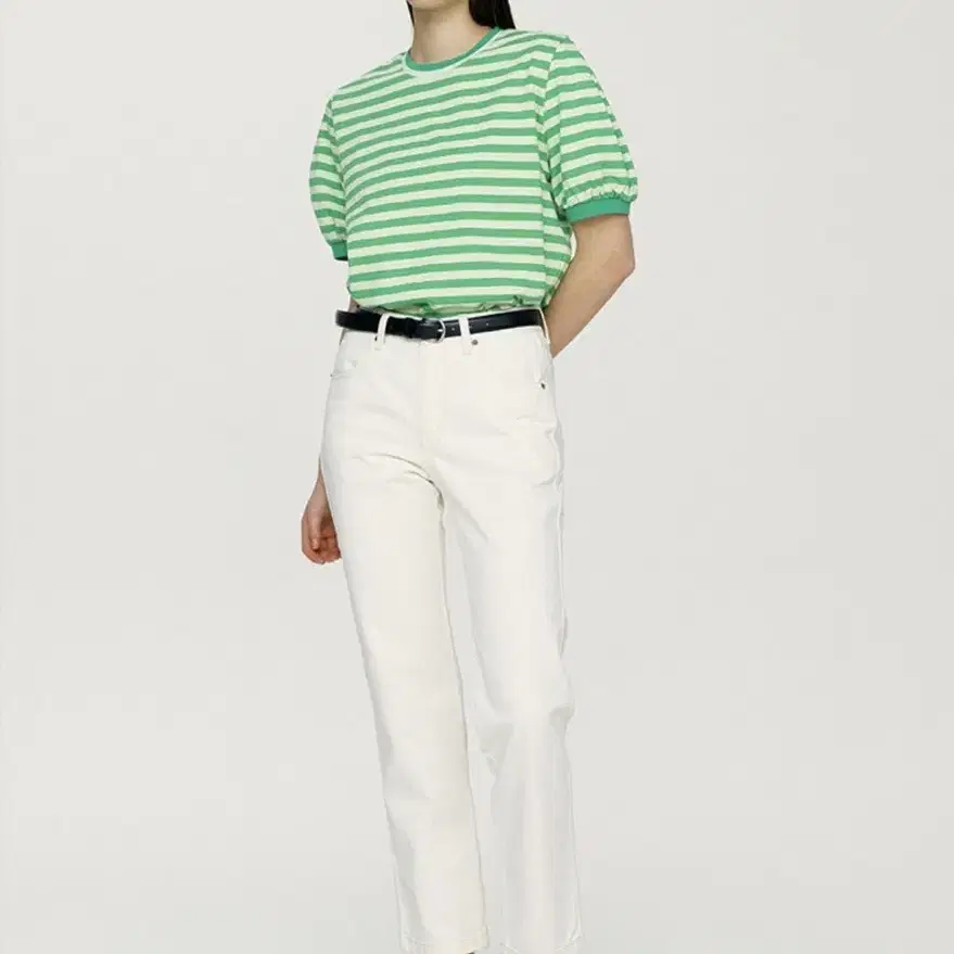 앤유 스트라이프 티셔츠 LAHAINA Stripe T-shirt