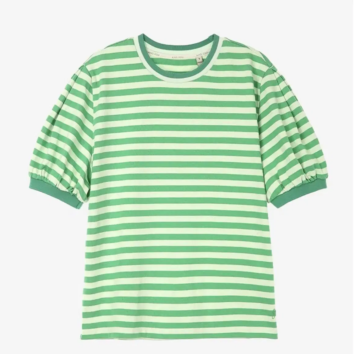 앤유 스트라이프 티셔츠 LAHAINA Stripe T-shirt