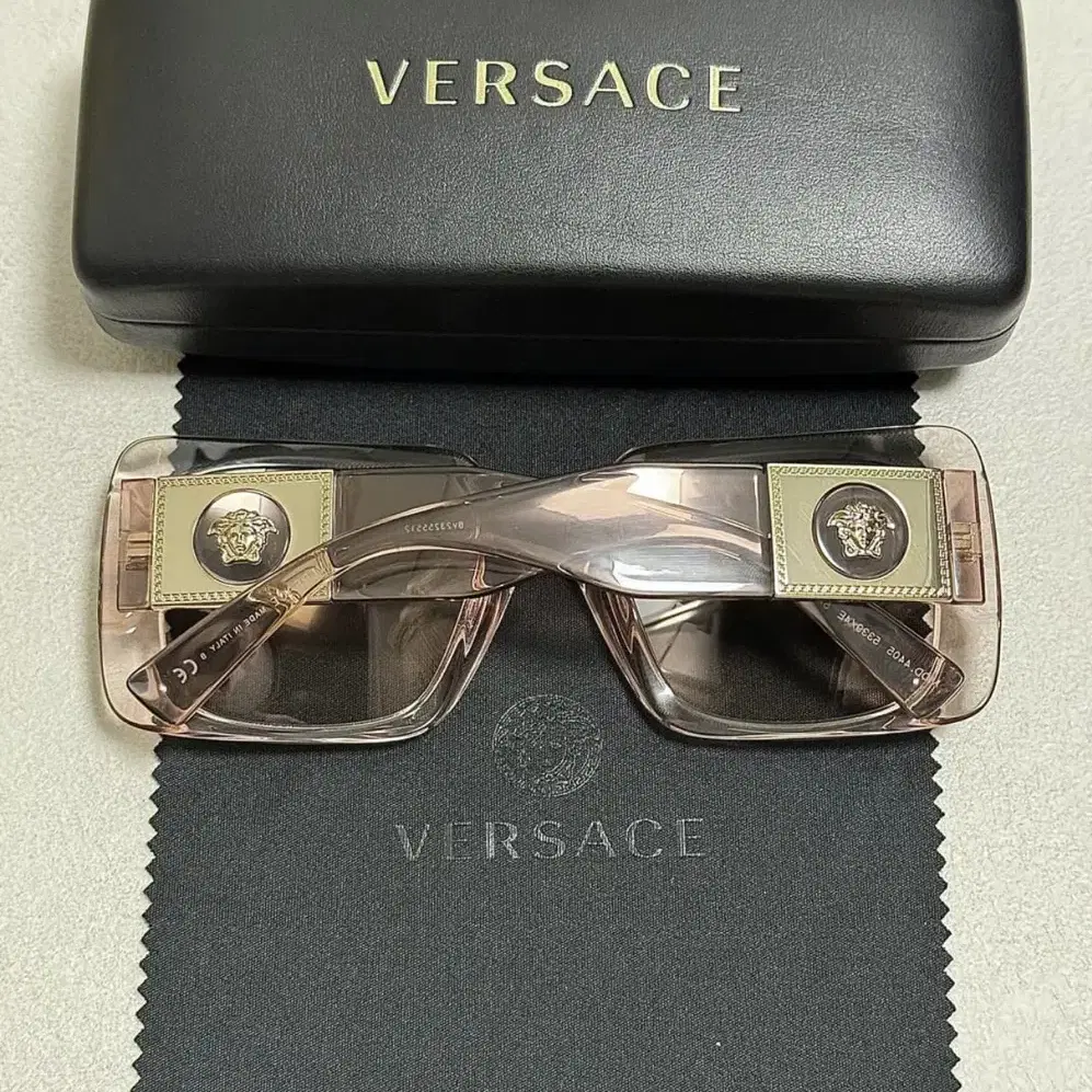 versace 메두사 템플 스퀘어 선글라스