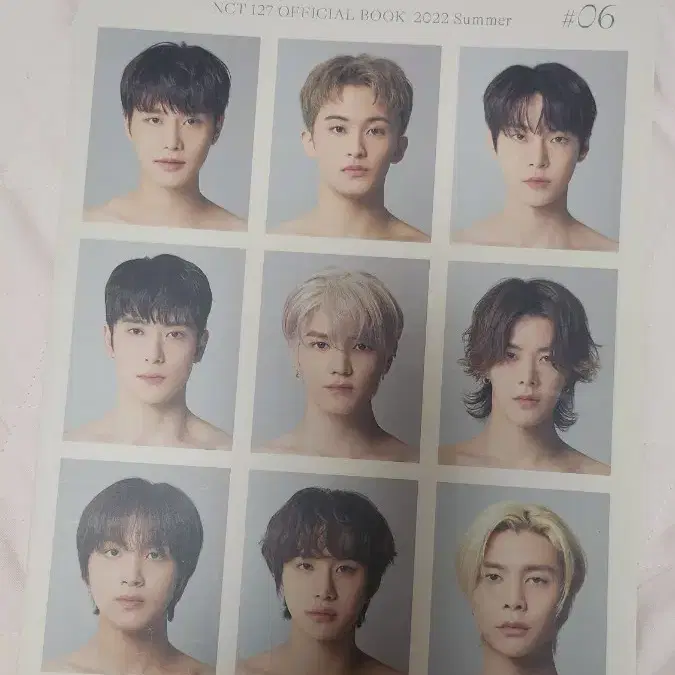 (반택포) nct 127 일본 회지 팬클럽잡지3호