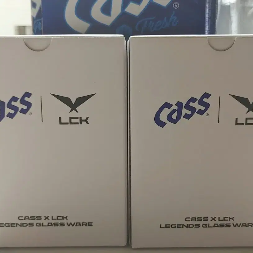 LCK Cass 카스 콜라보 맥주잔 컵 전용잔