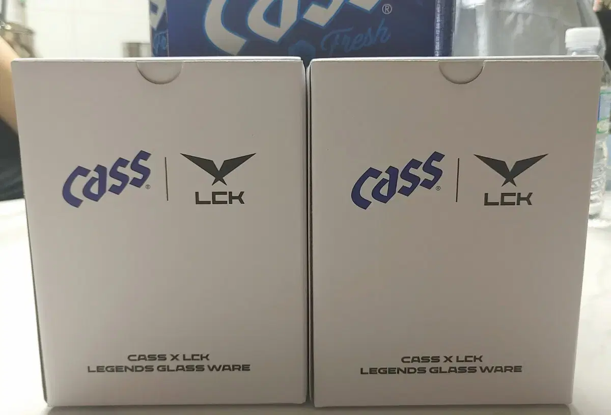 LCK Cass 카스 콜라보 맥주잔 컵 전용잔