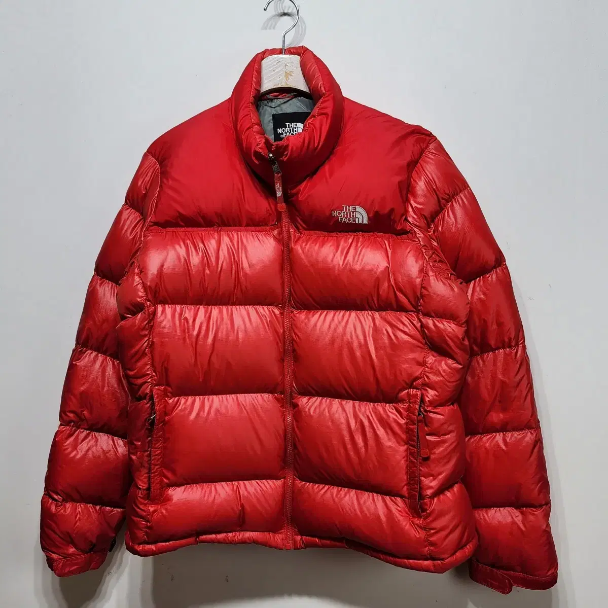 노스페이스 THE NORTH FACE 700눕시패딩점퍼 자켓레드우먼스XL