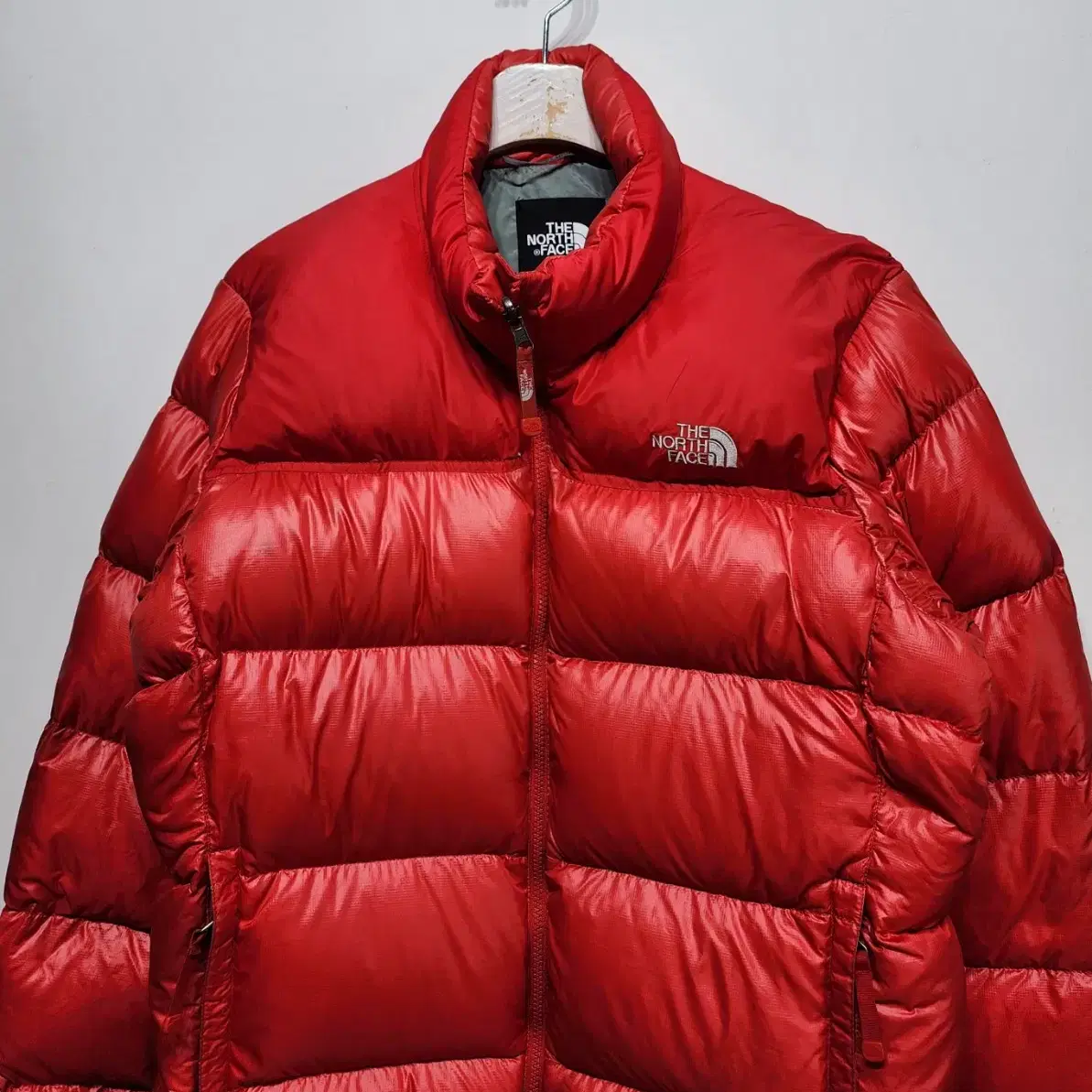 노스페이스 THE NORTH FACE 700눕시패딩점퍼 자켓레드우먼스XL