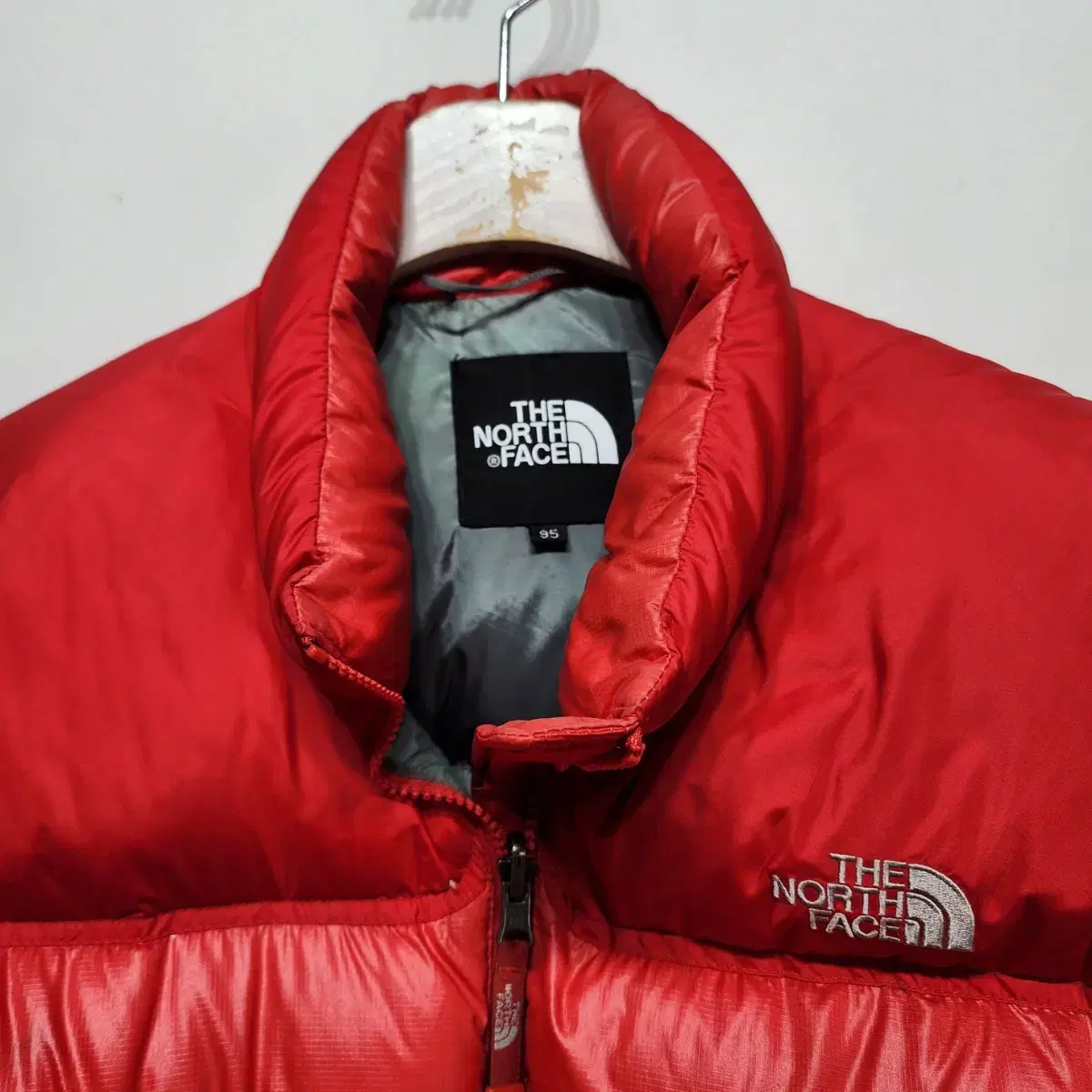 노스페이스 THE NORTH FACE 700눕시패딩점퍼 자켓레드우먼스XL