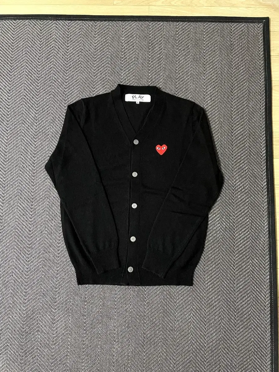 [실착1회]Comme des Garçons Song Cardigan Black Men's M size TAPO18.9