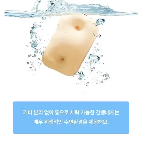 베네베딩 건빵 베개