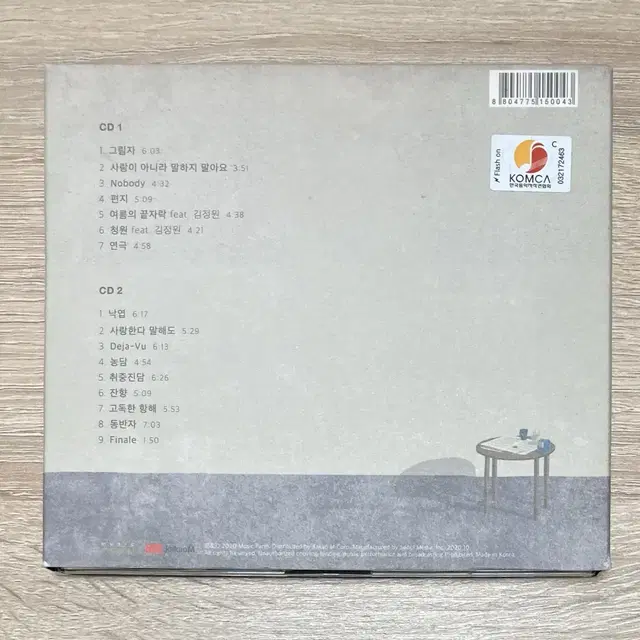 김동률 라이브 오래된 노래 2019 2CD 판매