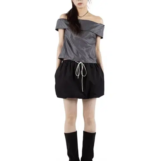 릿킴 BALLOONS MINI SKIRT