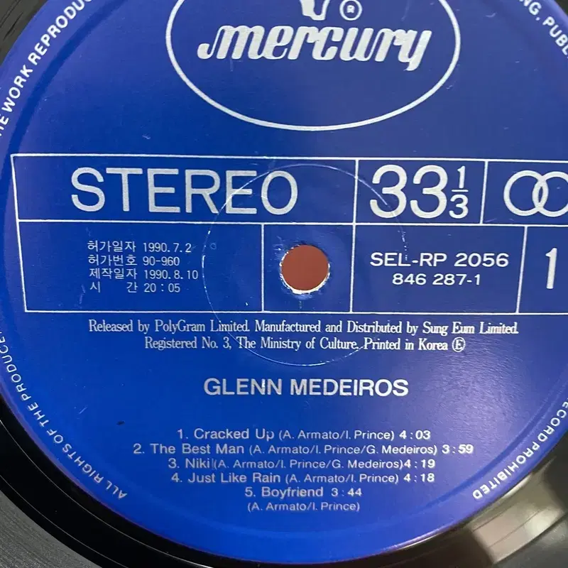 GLENN MEDEIROS LP / AA4360