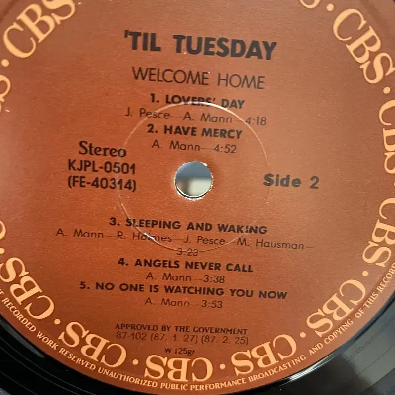 TIL TUESDAY LP / AA4398