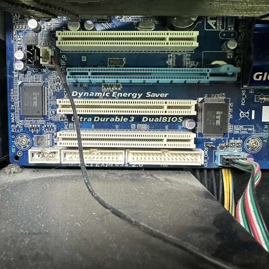 데스크탑컴퓨터본체,i5-750,DDR3/4G/GA-P55A-UD3R메인보