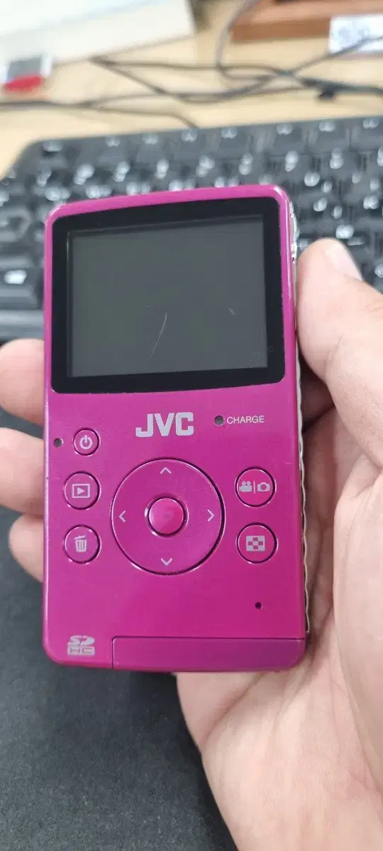 JVC FM1 디카 디지털카메라 빈티자디카 캠코더 핑크