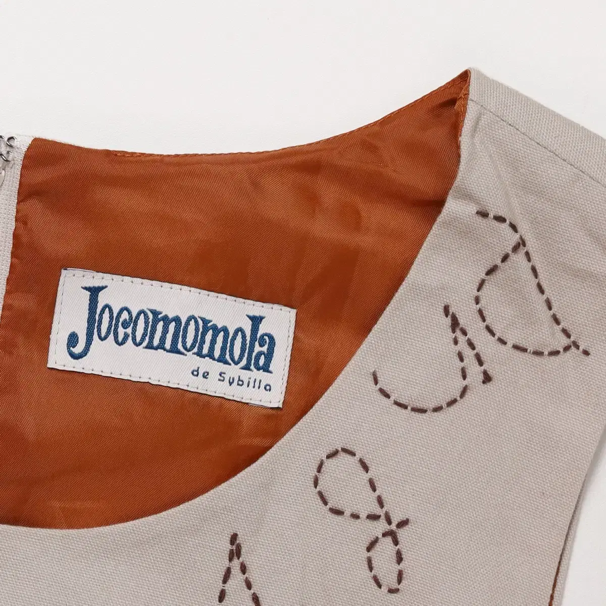 Jocomomola Embroidery Sleeveless