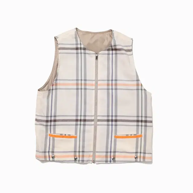 courreges sport Reversible Zip Up Vest