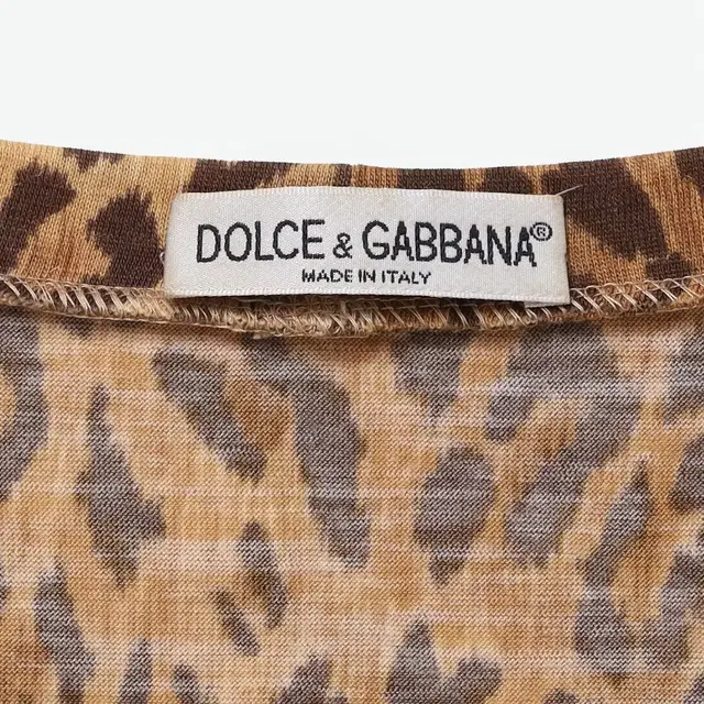 DOLCE & GABBANA Leopard Knit