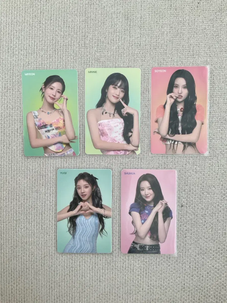 Girls Gidles Tams Photocard