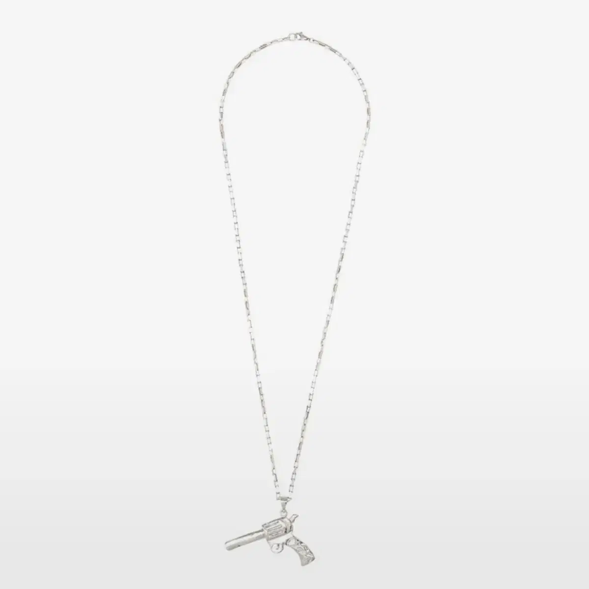 LEEYxAEPICE REVOLVER NECKLACE SILVER