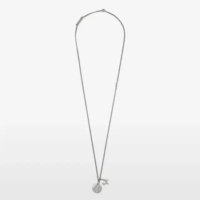 LEEYxAEPICE LAYERED NECKLACE SILVER