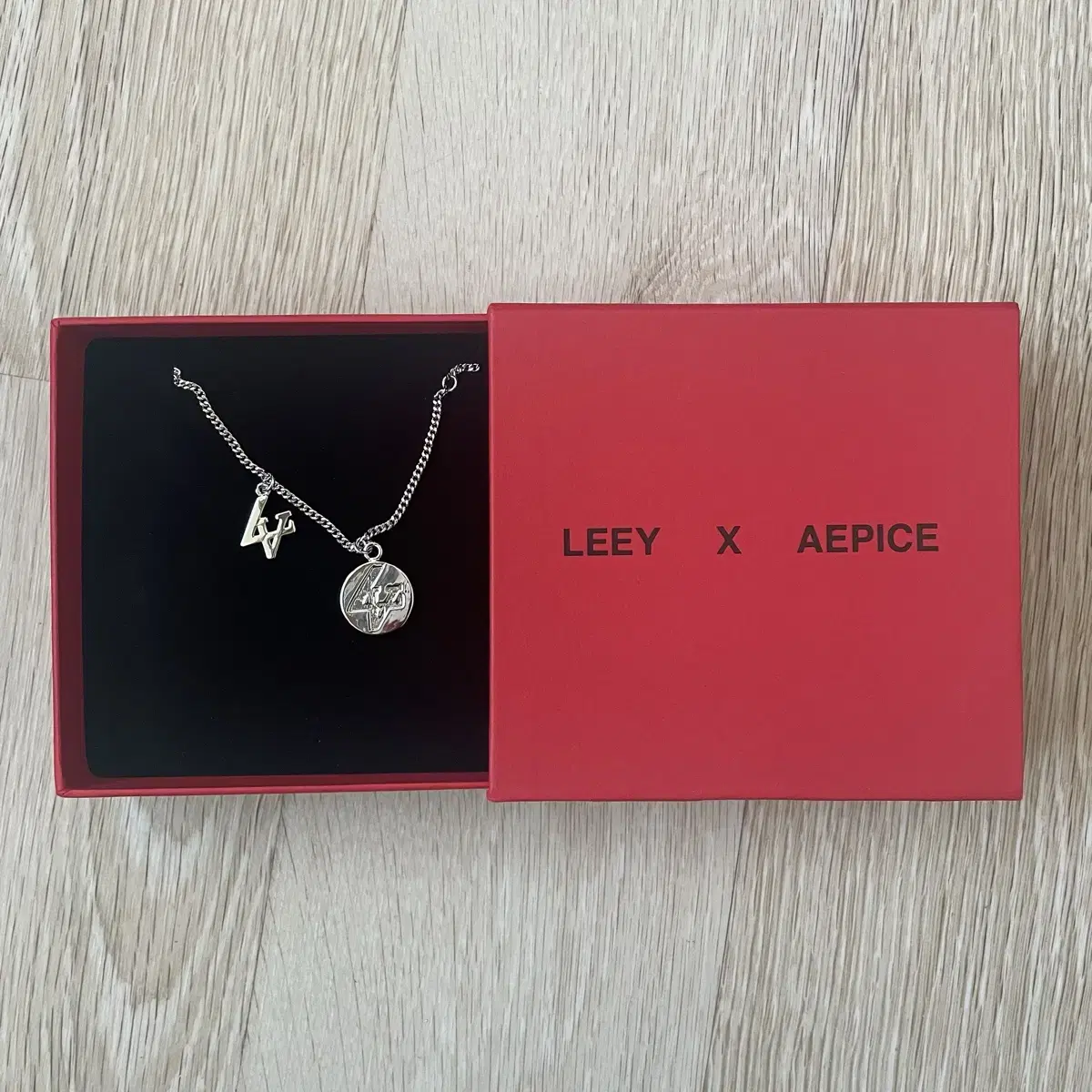 LEEYxAEPICE LAYERED NECKLACE SILVER