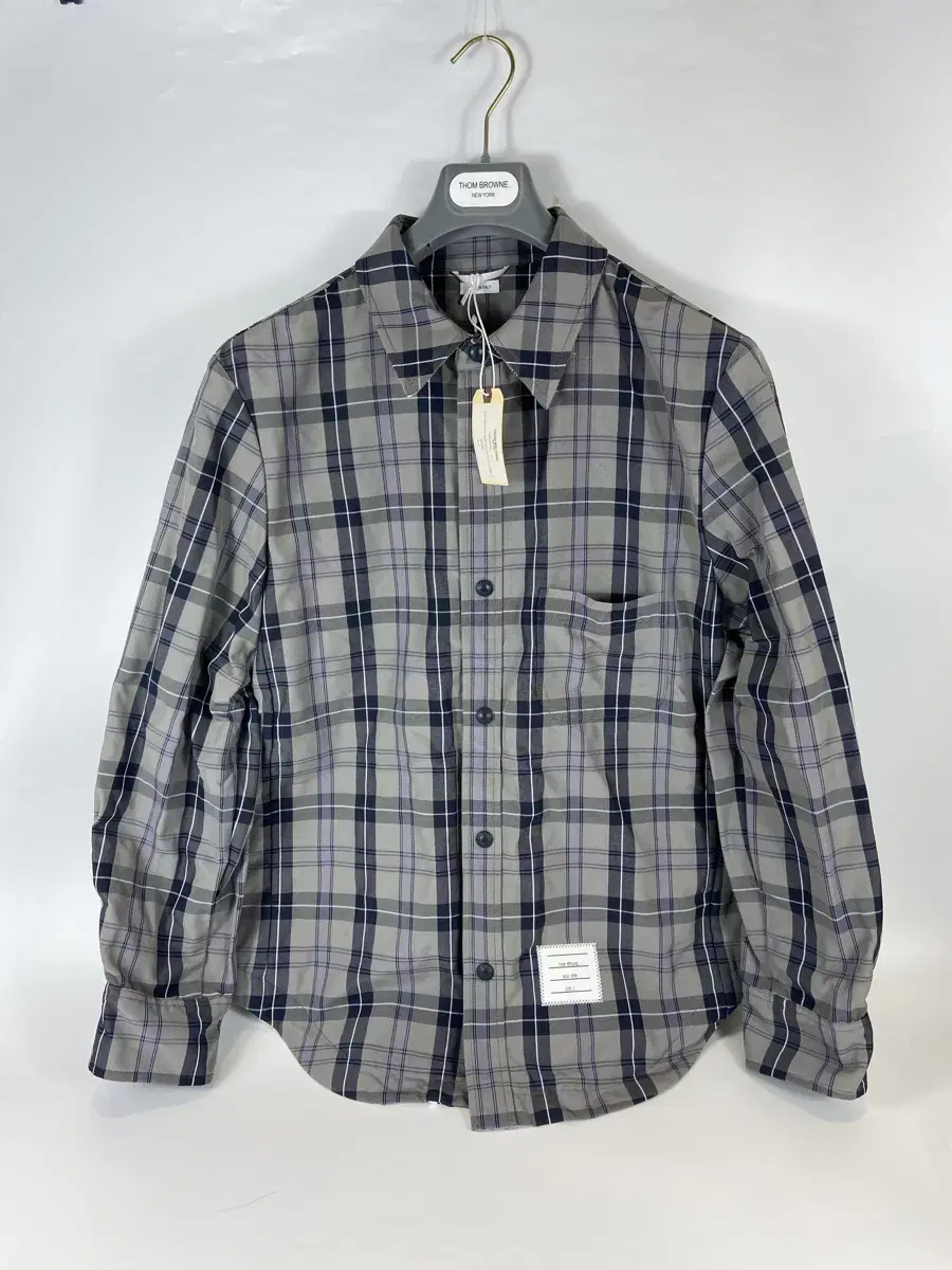 Thom Browne's Check Shirt Jacket Size 2 (New)