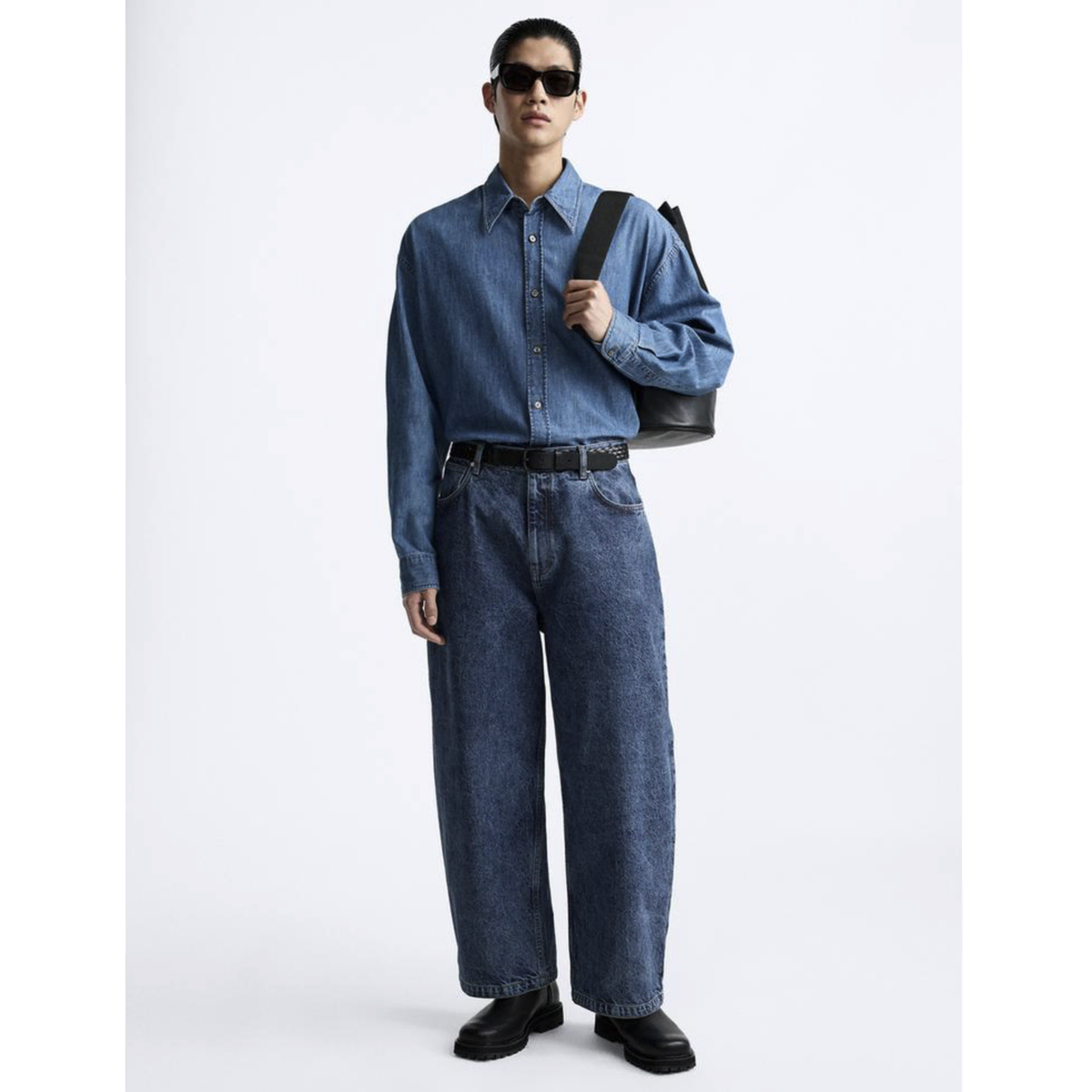 34 자라 JEANS WIDE FIT X STUDIO NICHOLSON