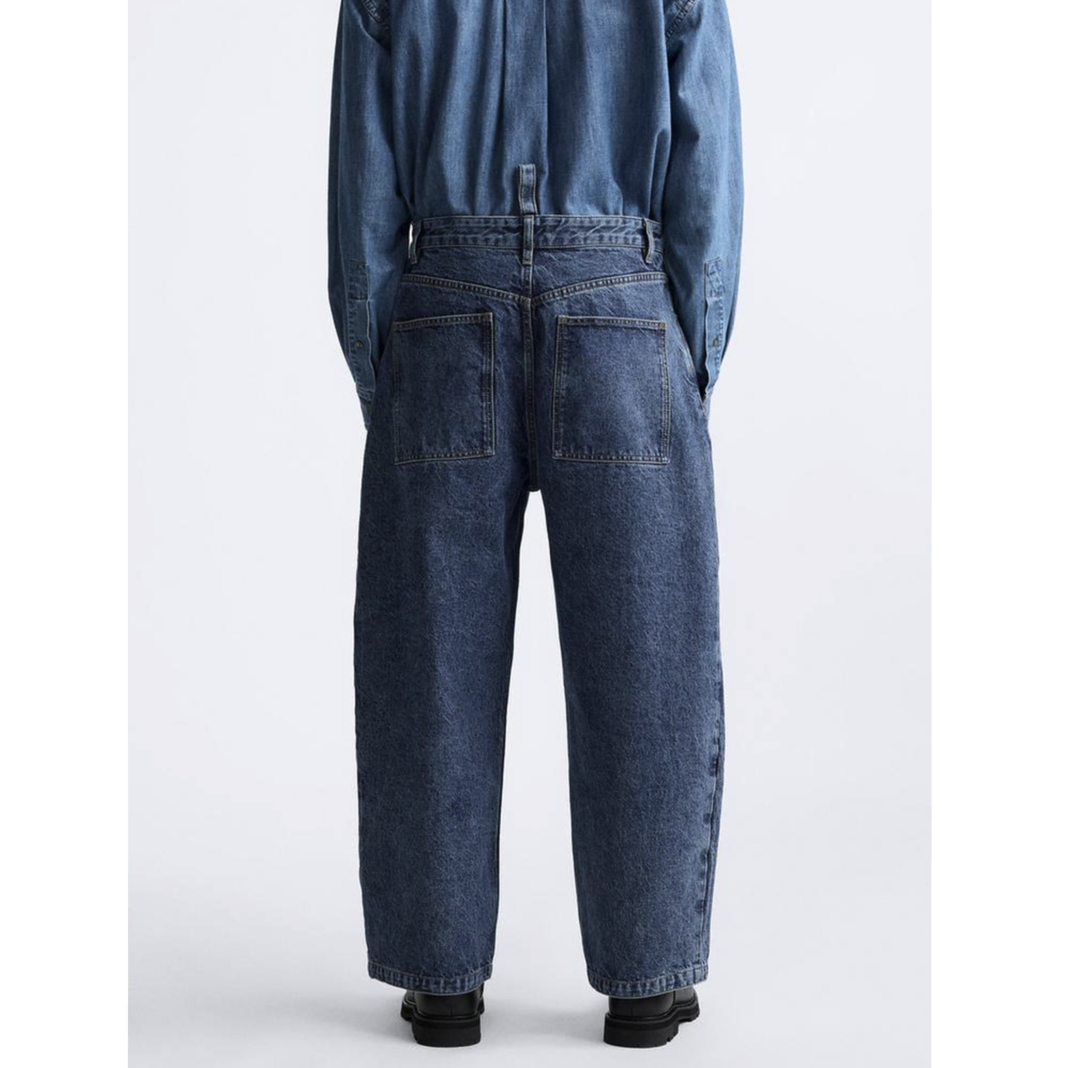 34 자라 JEANS WIDE FIT X STUDIO NICHOLSON