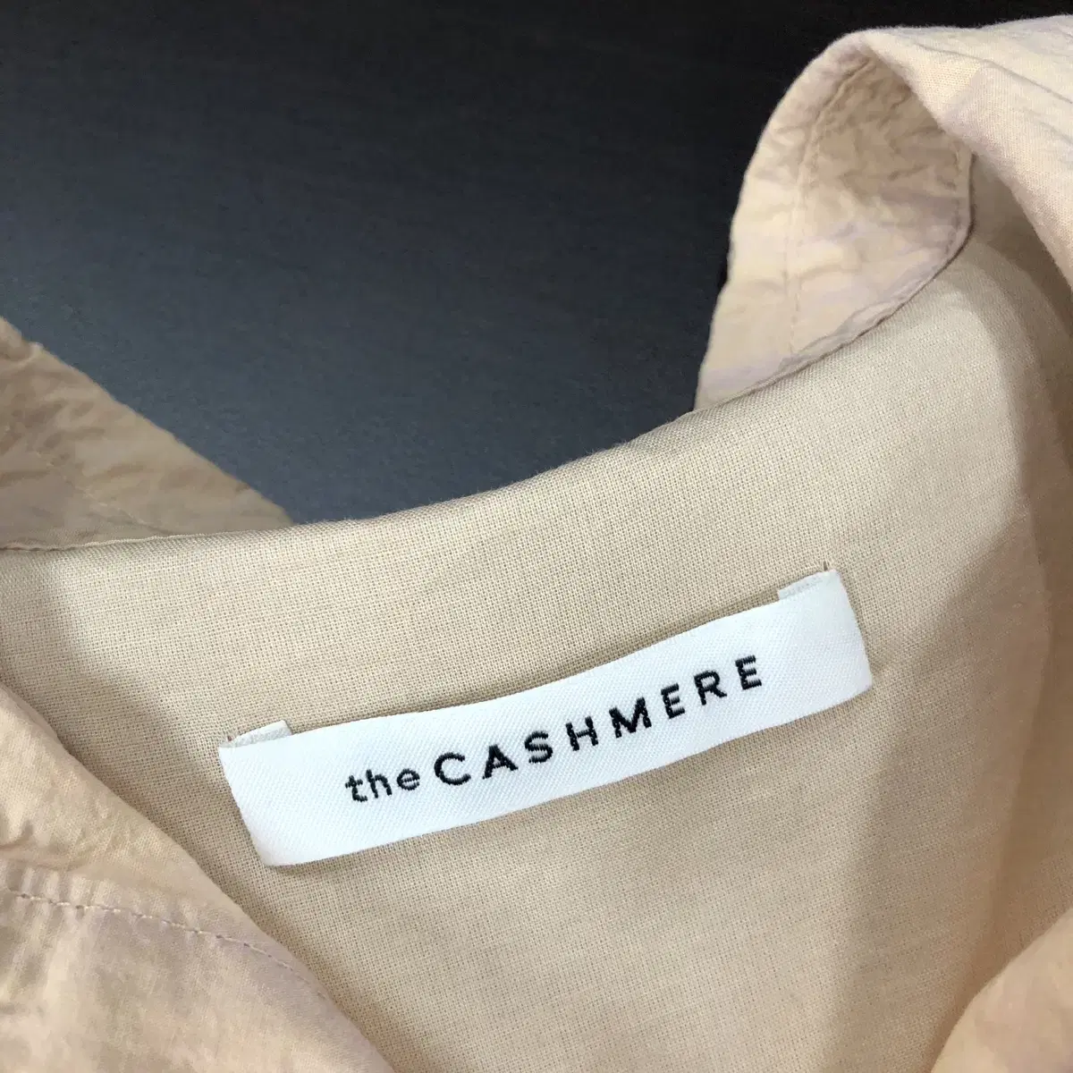 [ 한섬 ] the CASHMERE 더 캐시미어 링클 블라우스 탑