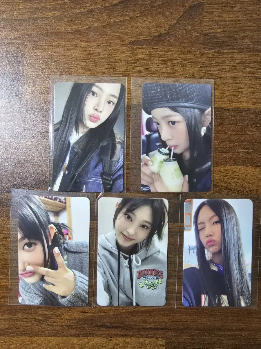 New Jeans Bunnies Camp Bunnies Zone Photo Card