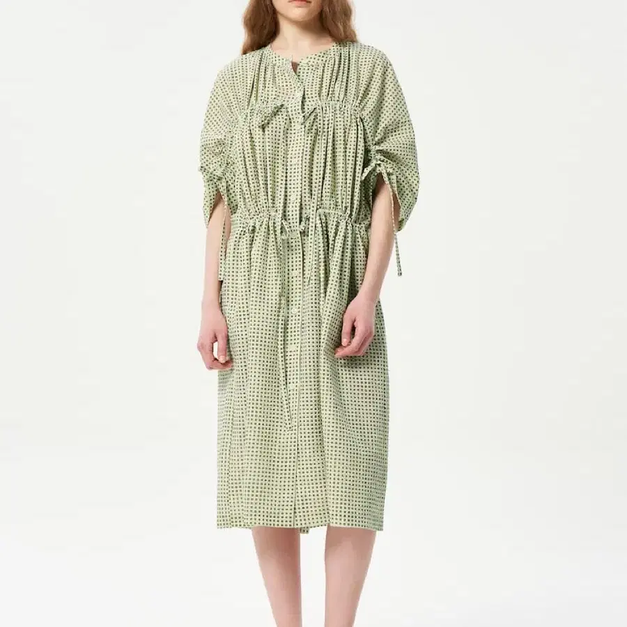 비이커 Beaker Kloke Spiral Gathered Dress