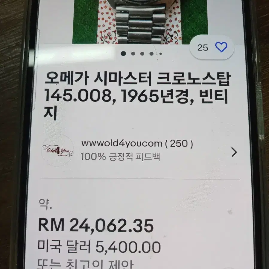 오메가 시마스터 크로로스탑