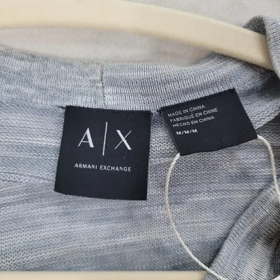 알마니 익스체인지 ARMANI EXCHANGE 남자 니트 가디건 M