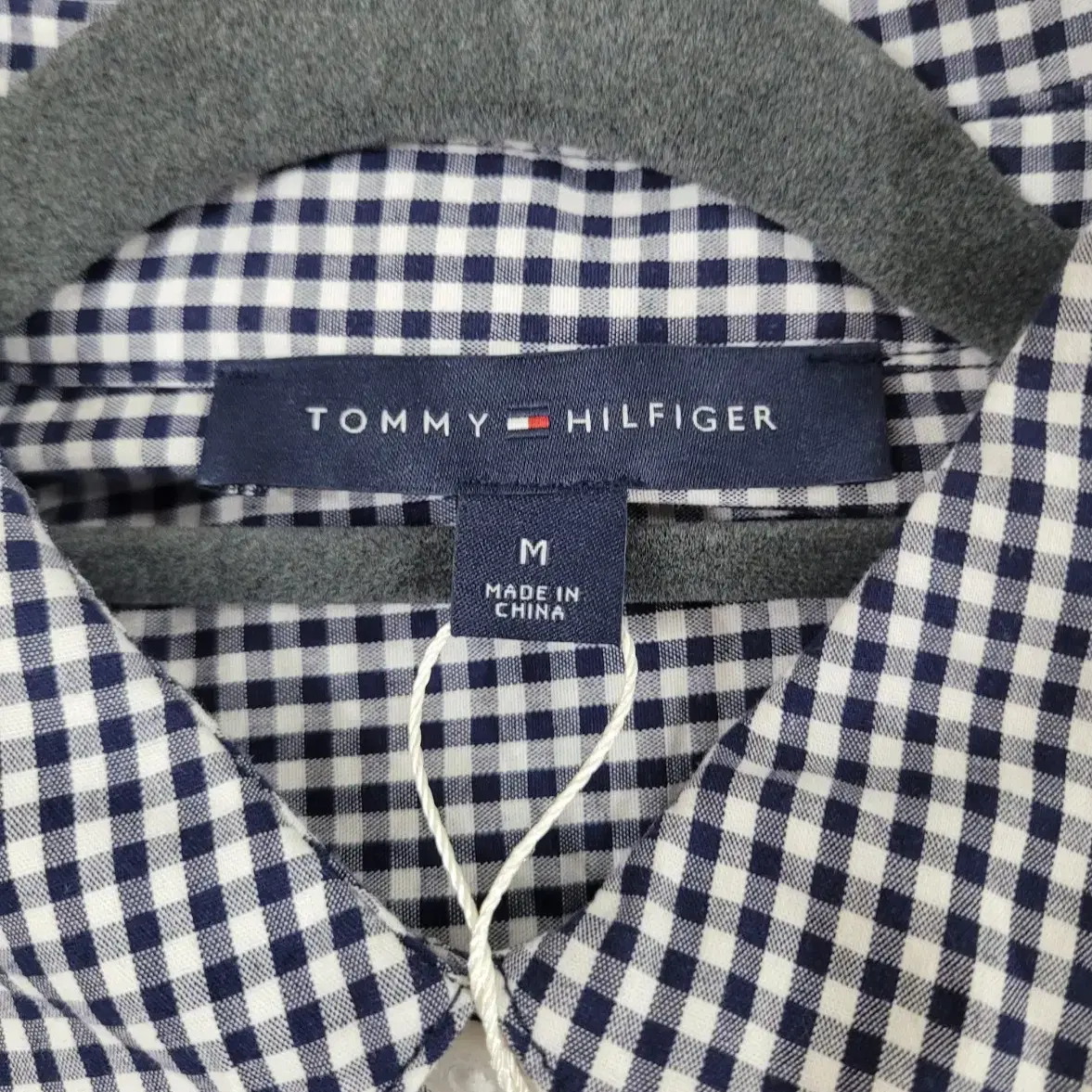 타미힐피거 Tommy Hilfiger 레이스 펀칭 셔츠 M