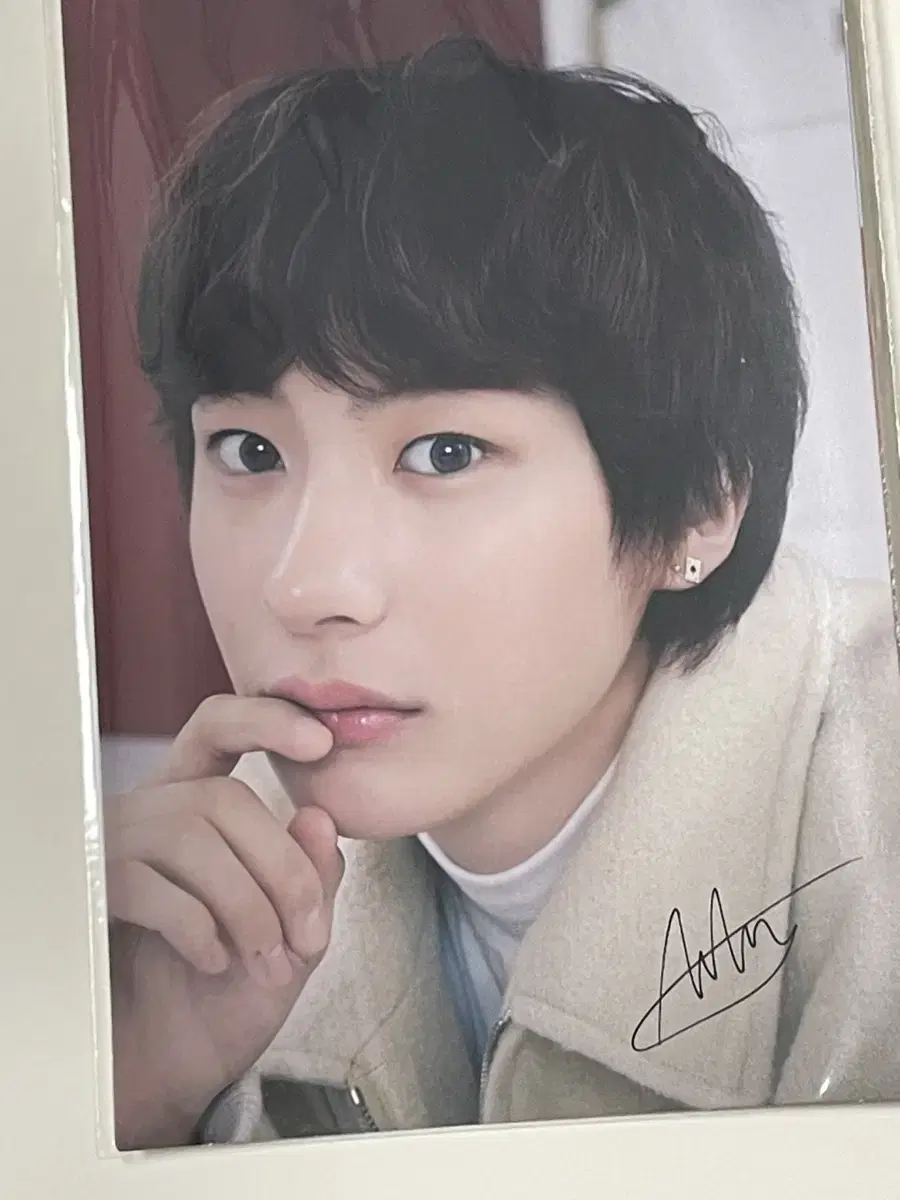 Unsealed) riize chanyoung Yuik New Year Lips postcard (individual + group bulk)