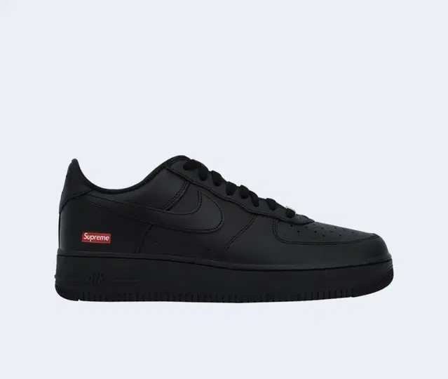 나이키xsupreme Air force1 low black245