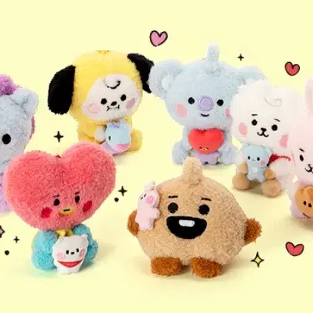 (일본한정)BT21 마이리틀버디 인형 RJ 알제이