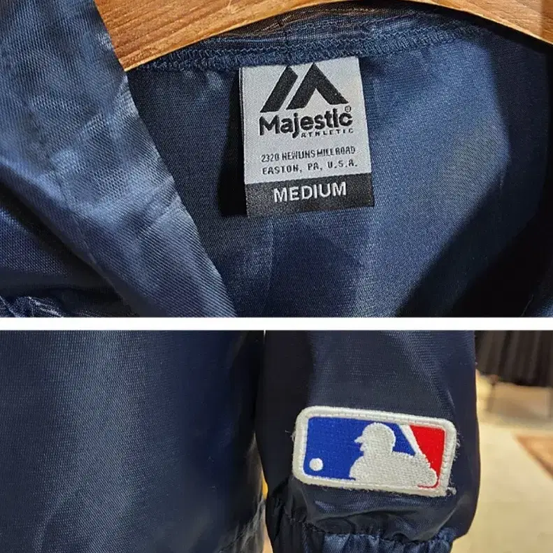 Majestic 마제스틱 뉴욕 양키즈 MLB 후드점퍼