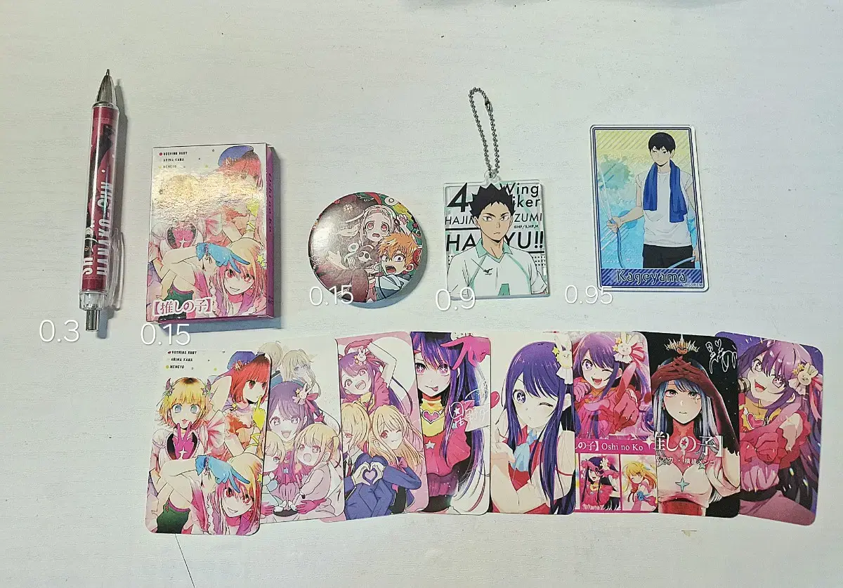 Haikyuu,Favorite child,Jibak boy,Hanako-kun goods WTS