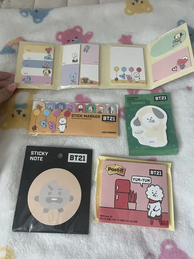 BTS/BT21 메모지 일괄 판매